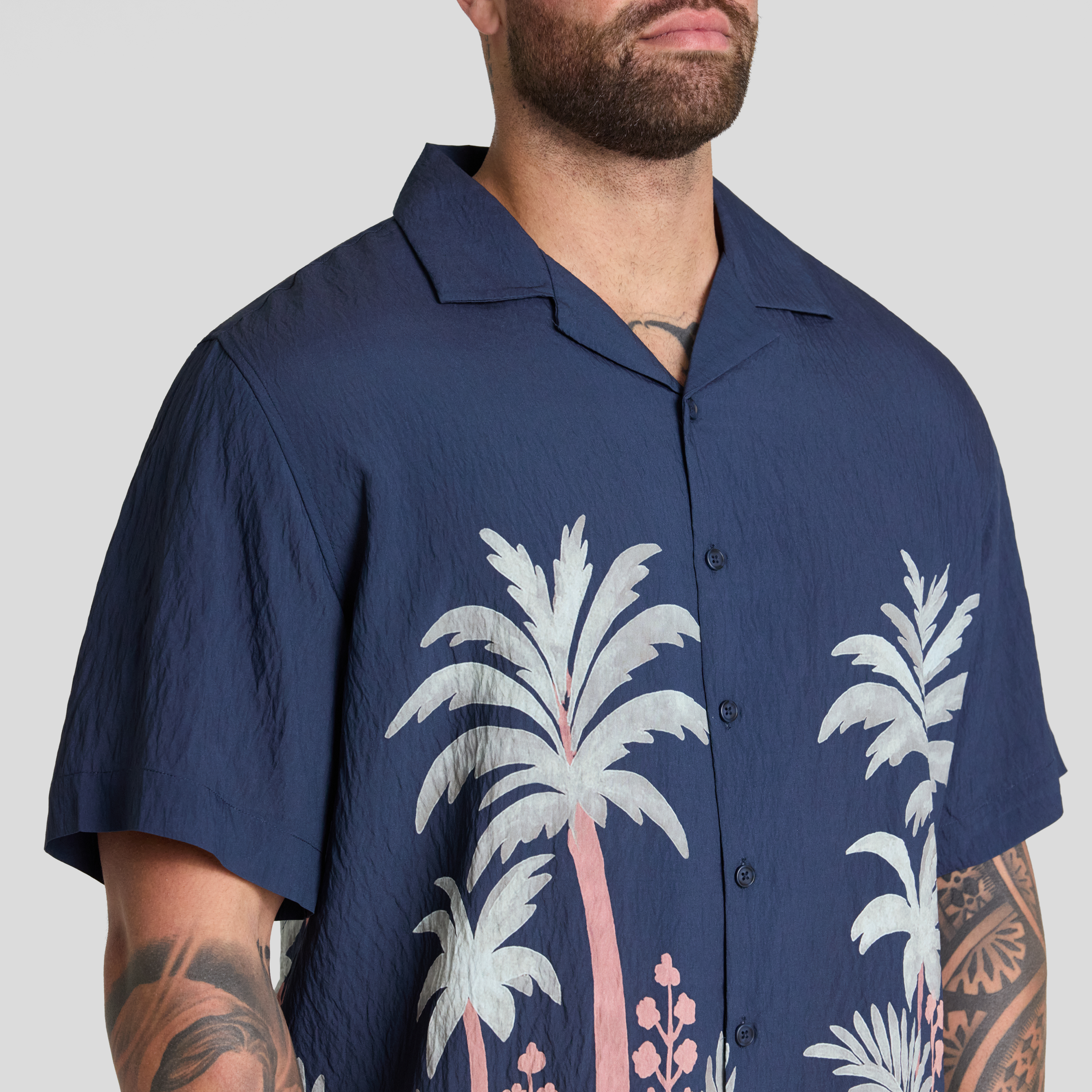 Dark Blue Calypso Relaxed Fit Shirt