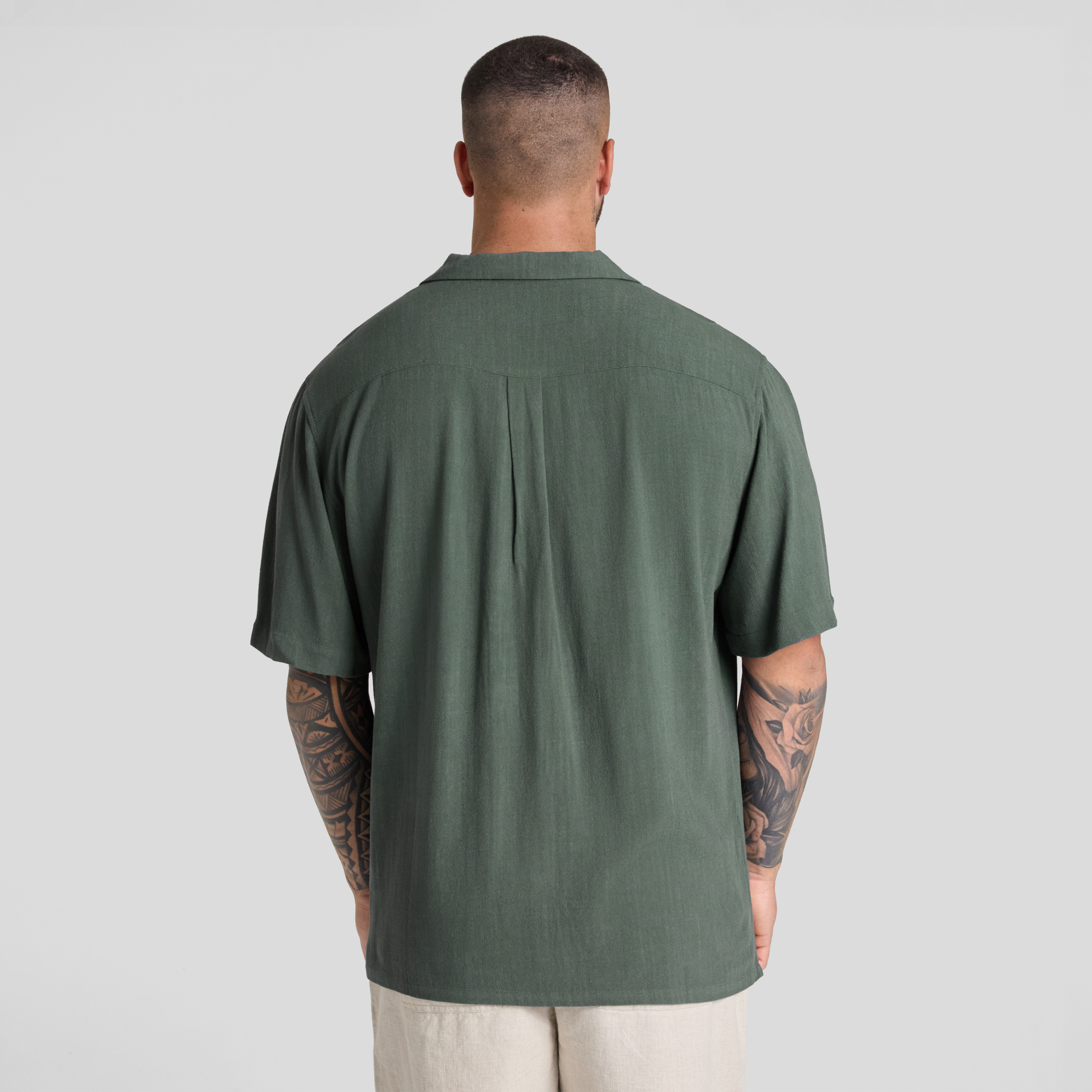 Khaki Bronte Relaxed Fit Shirt