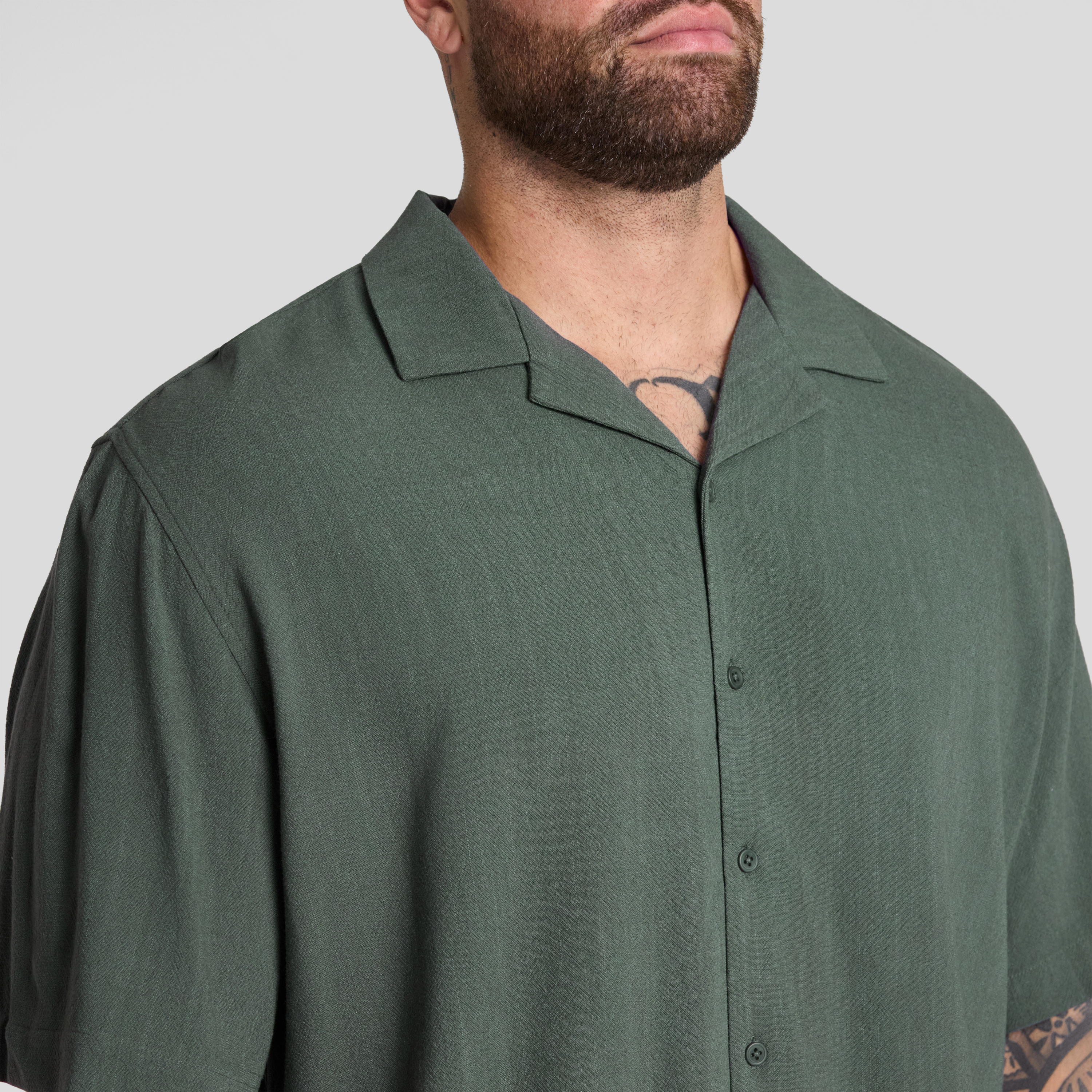 Khaki Bronte Relaxed Fit Shirt