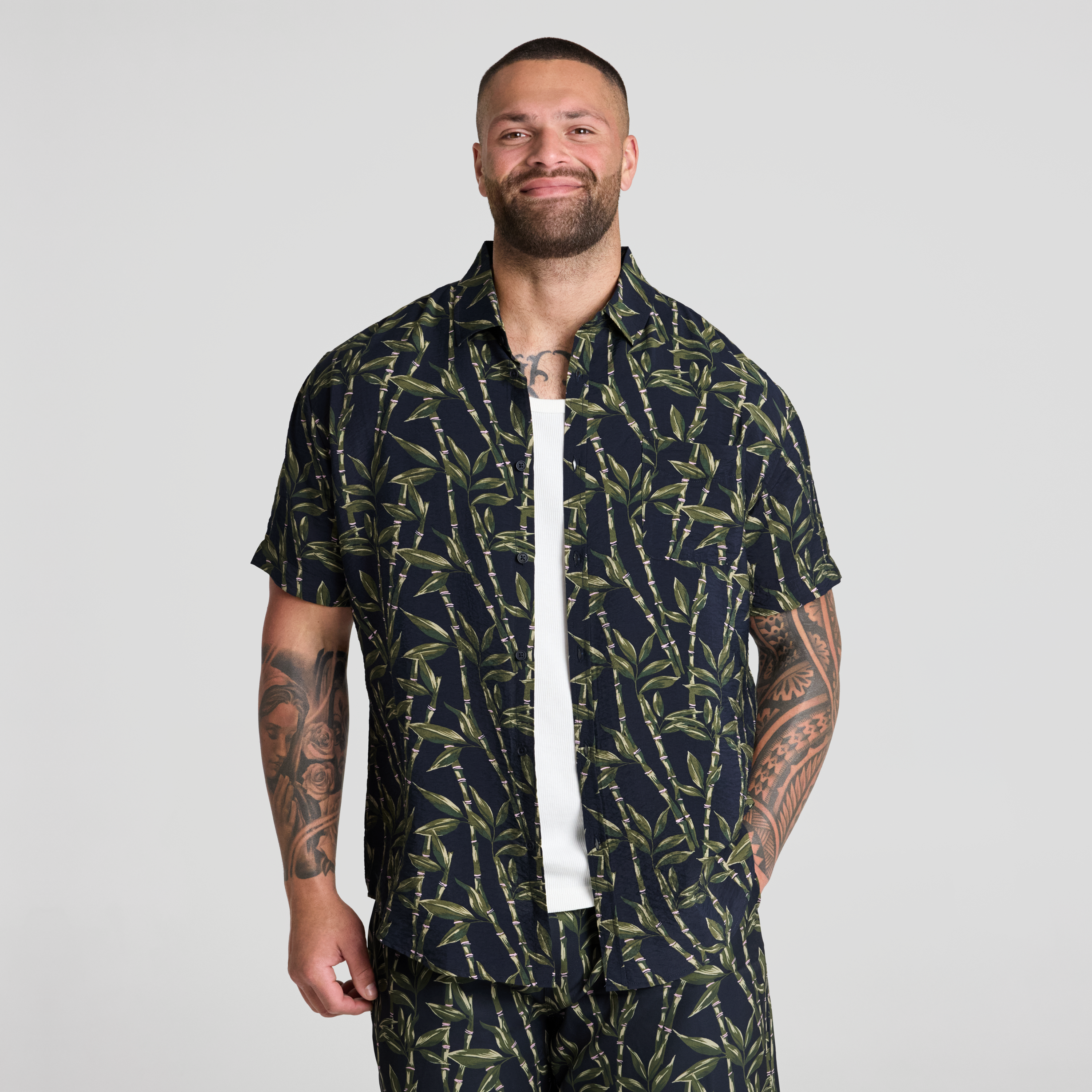 Bamboo Print Shirt