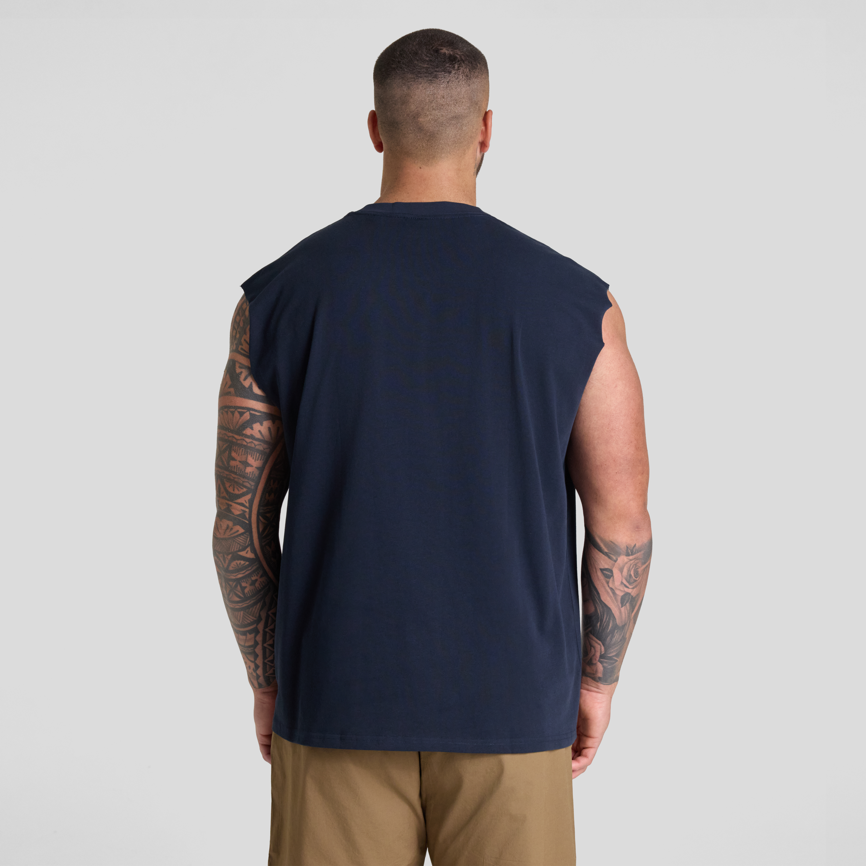 Navy Classic Heavy Muscle