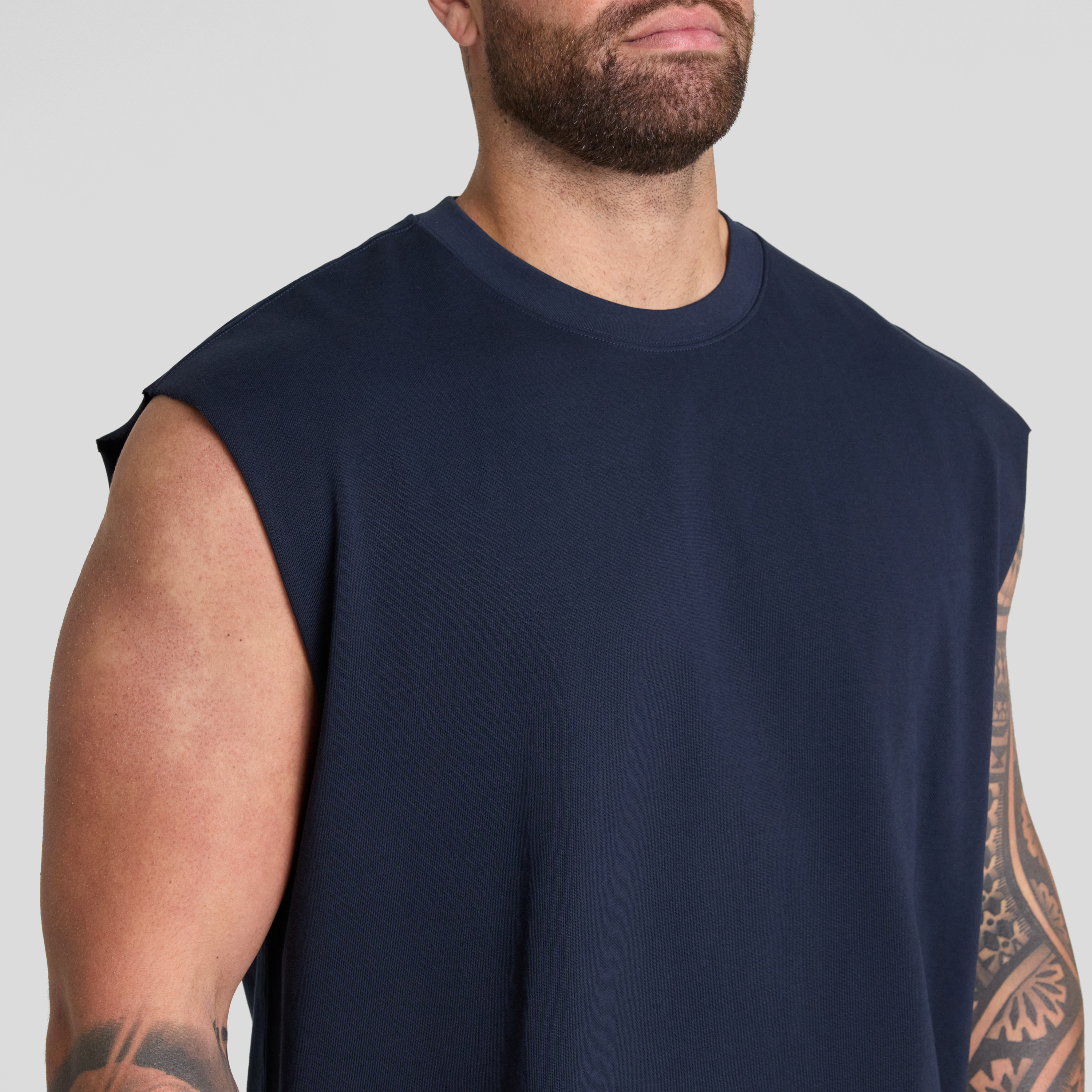 Navy Classic Heavy Muscle