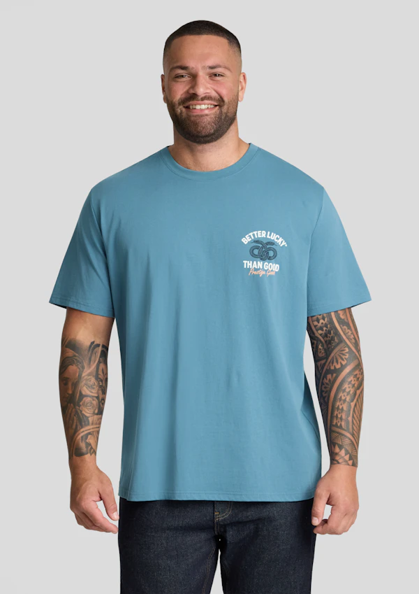 Blue Better Crew Neck Tee