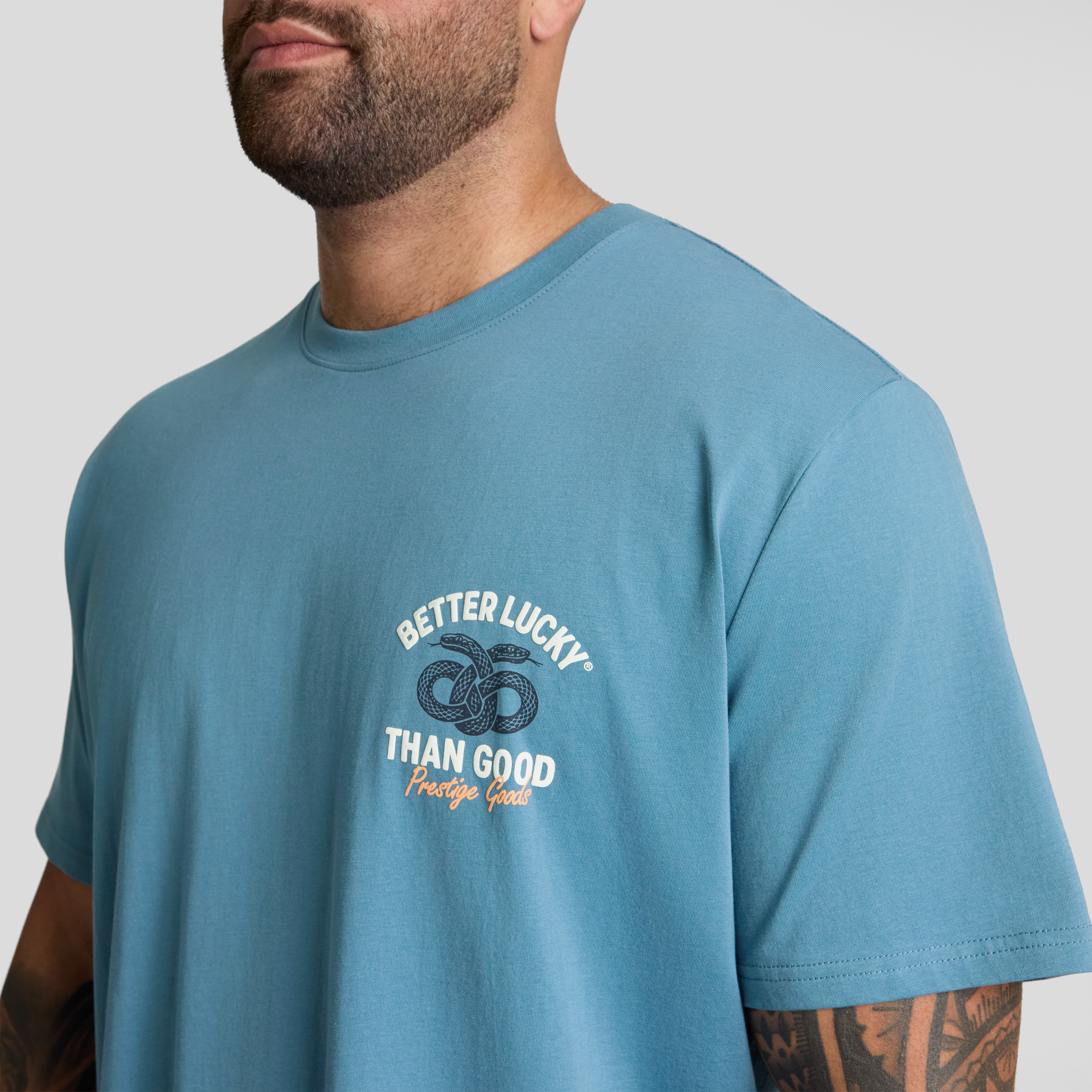 Blue Better Crew Neck Tee