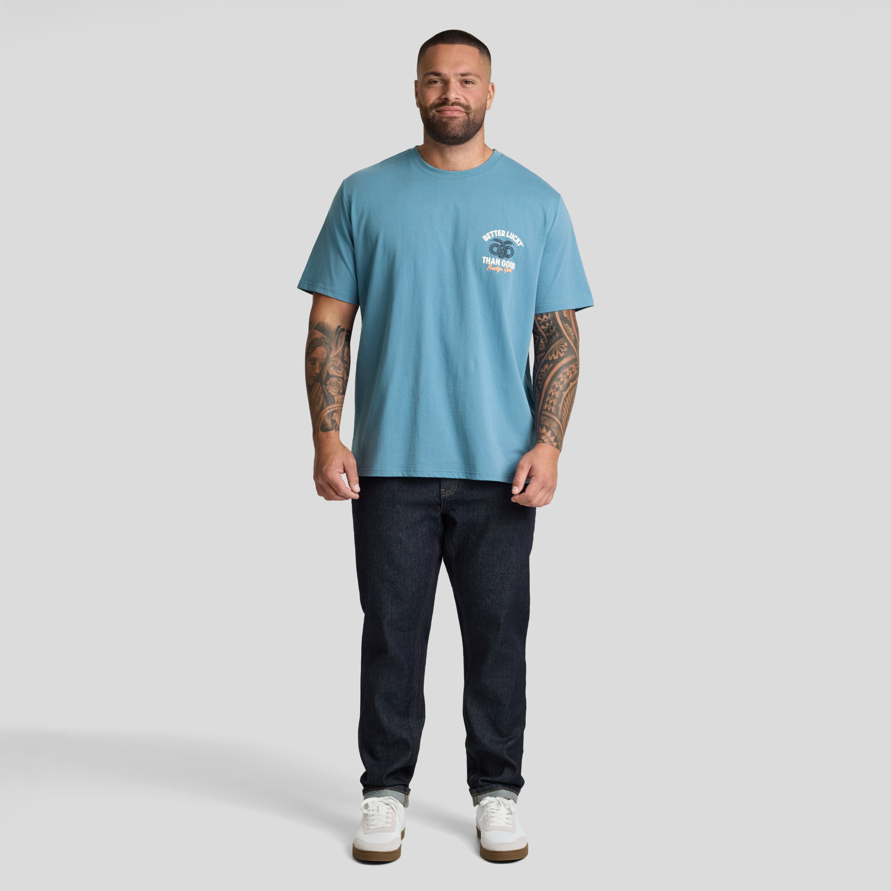 Blue Better Crew Neck Tee