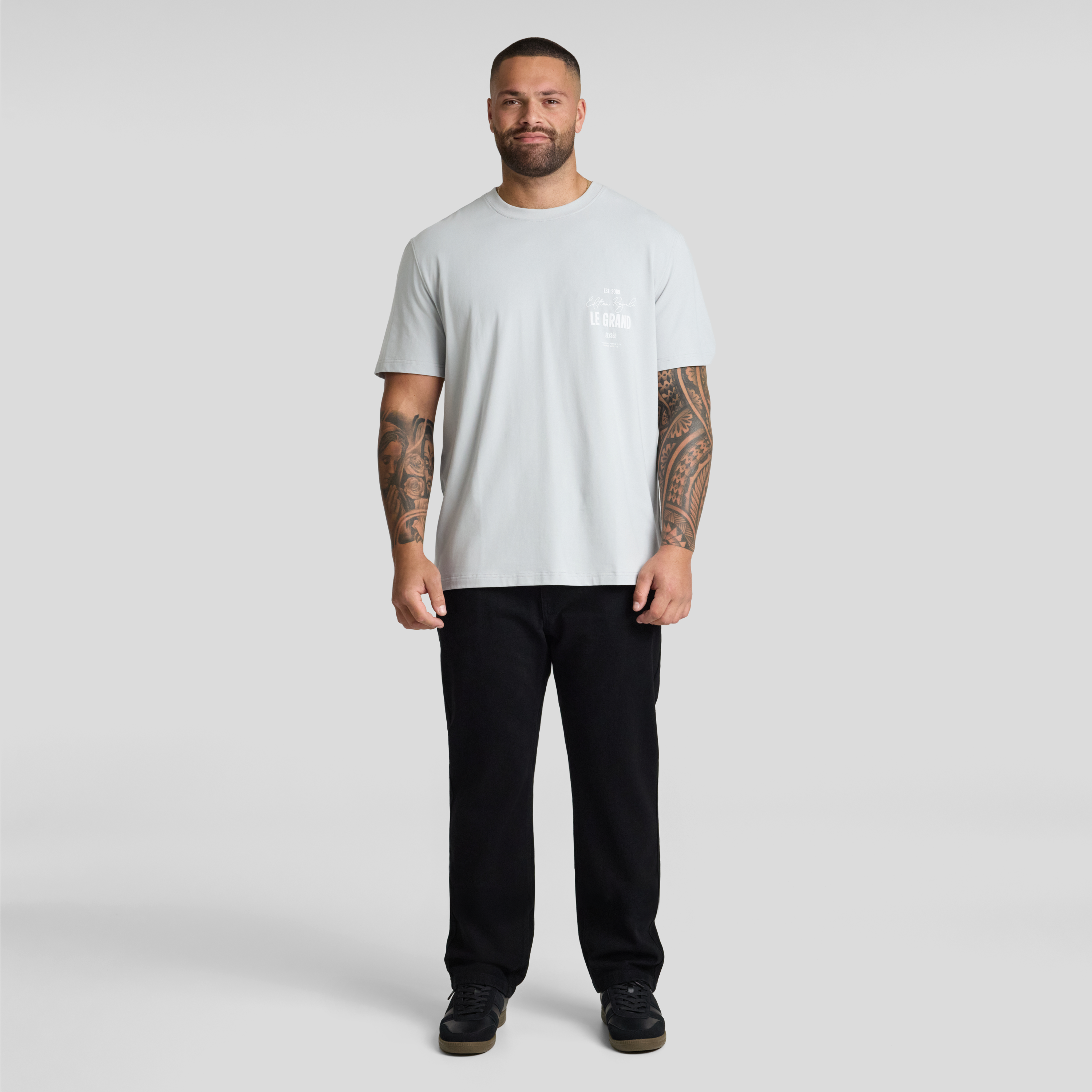 Cool Grey Royale Stretch Classic Tee