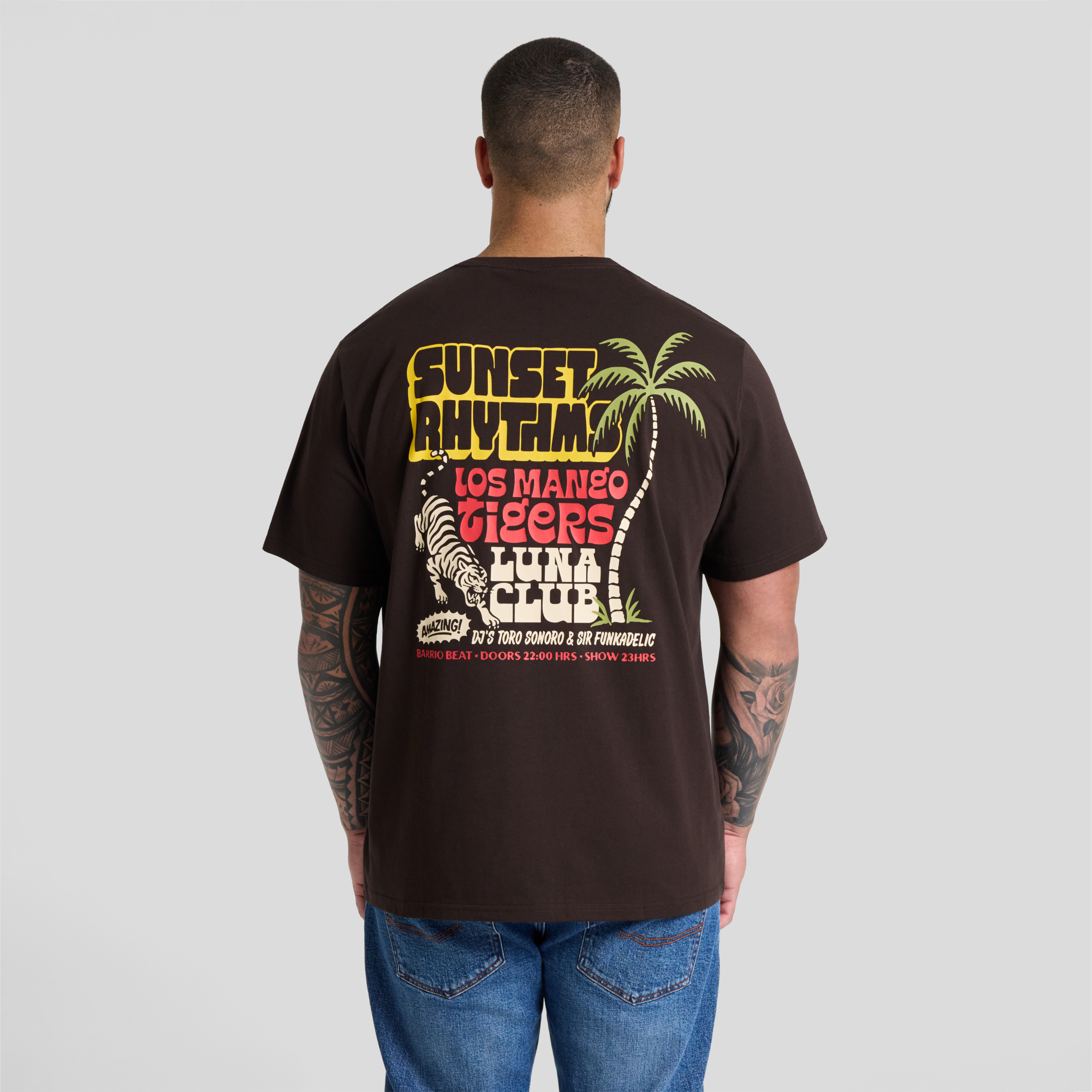Sunset Crew Neck Tee