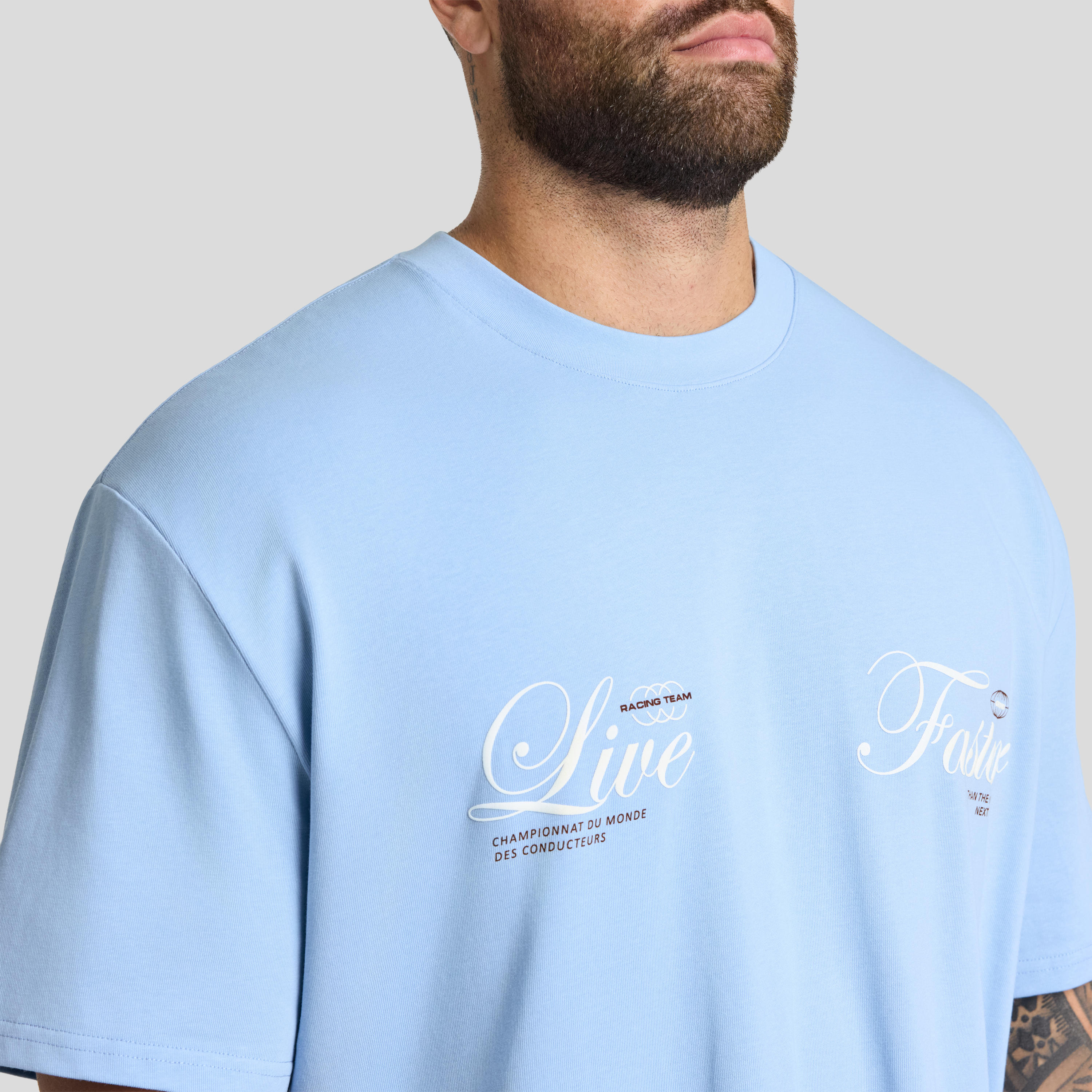 Light Blue Fast Relaxed Fit Tee