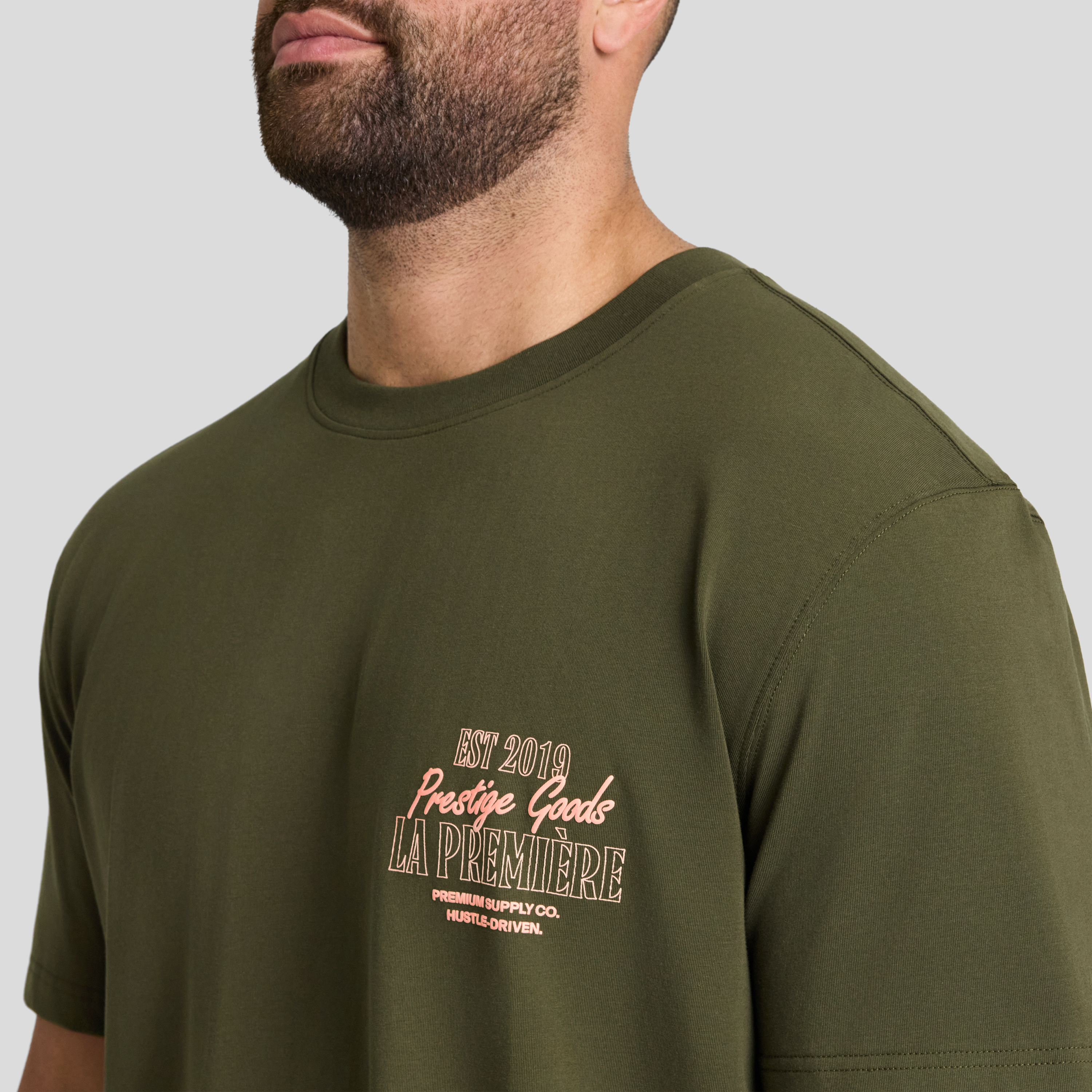 Olive Prestige Stretch Classic Tee