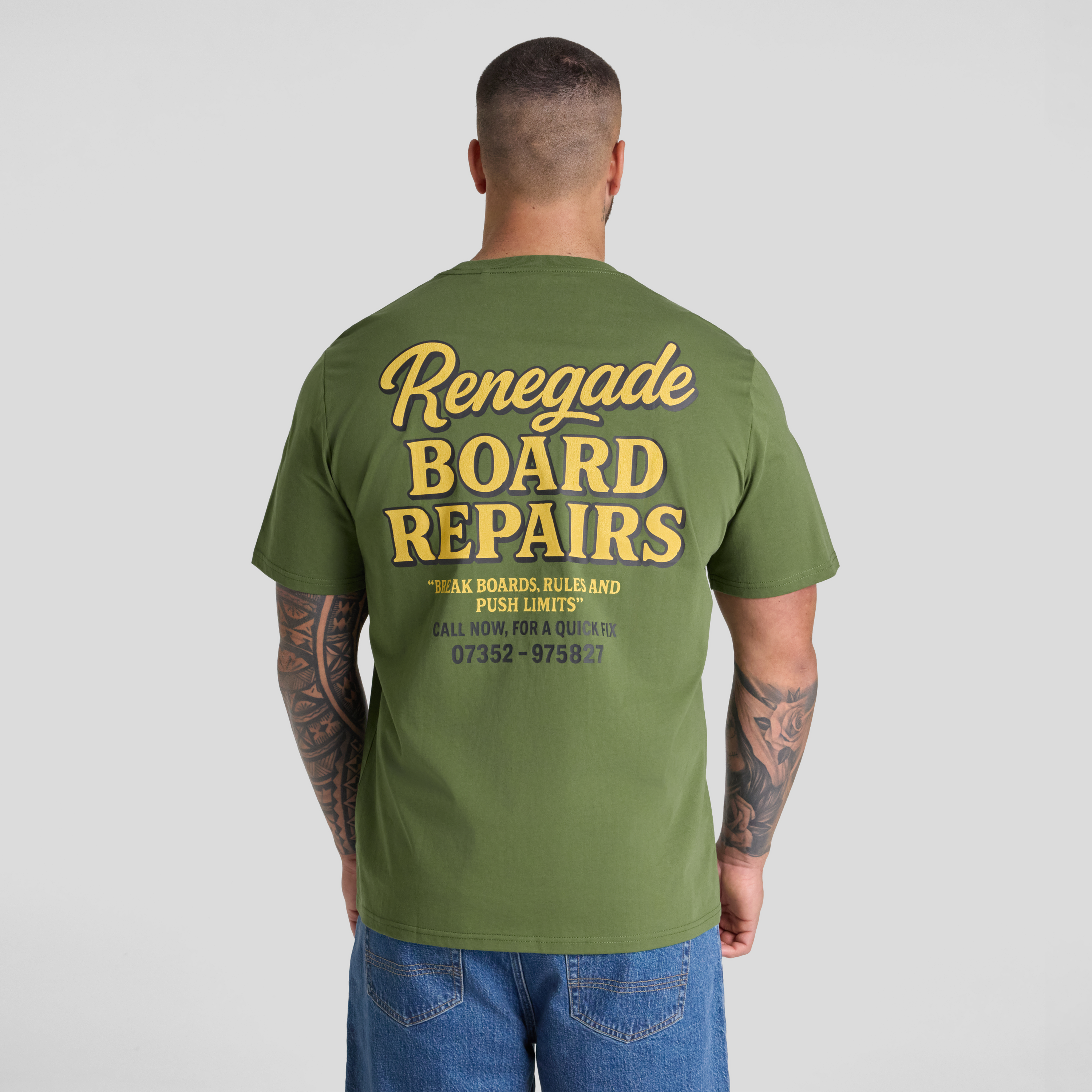 Renegade Crew Neck Tee