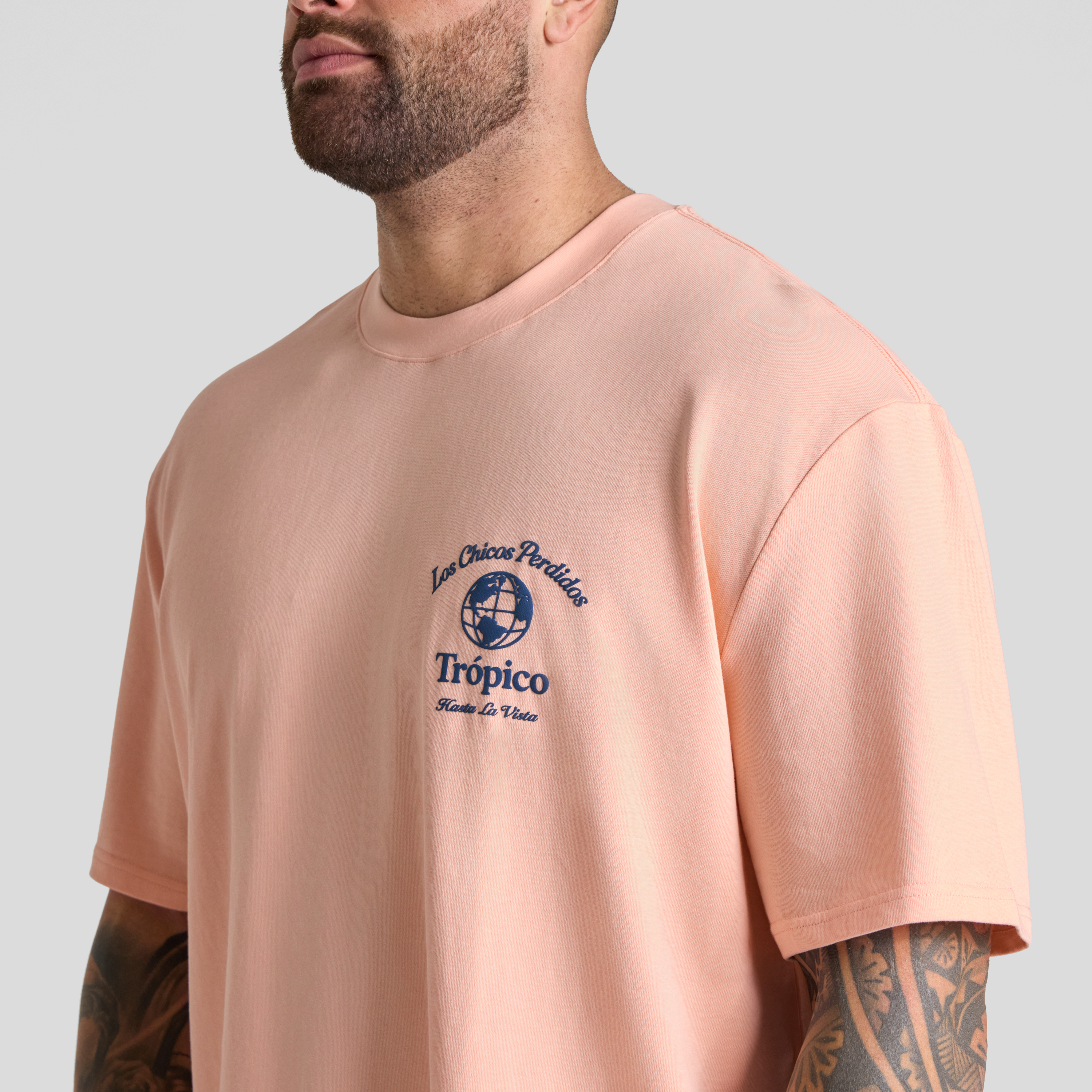Peach Tropico Relaxed Fit Tee