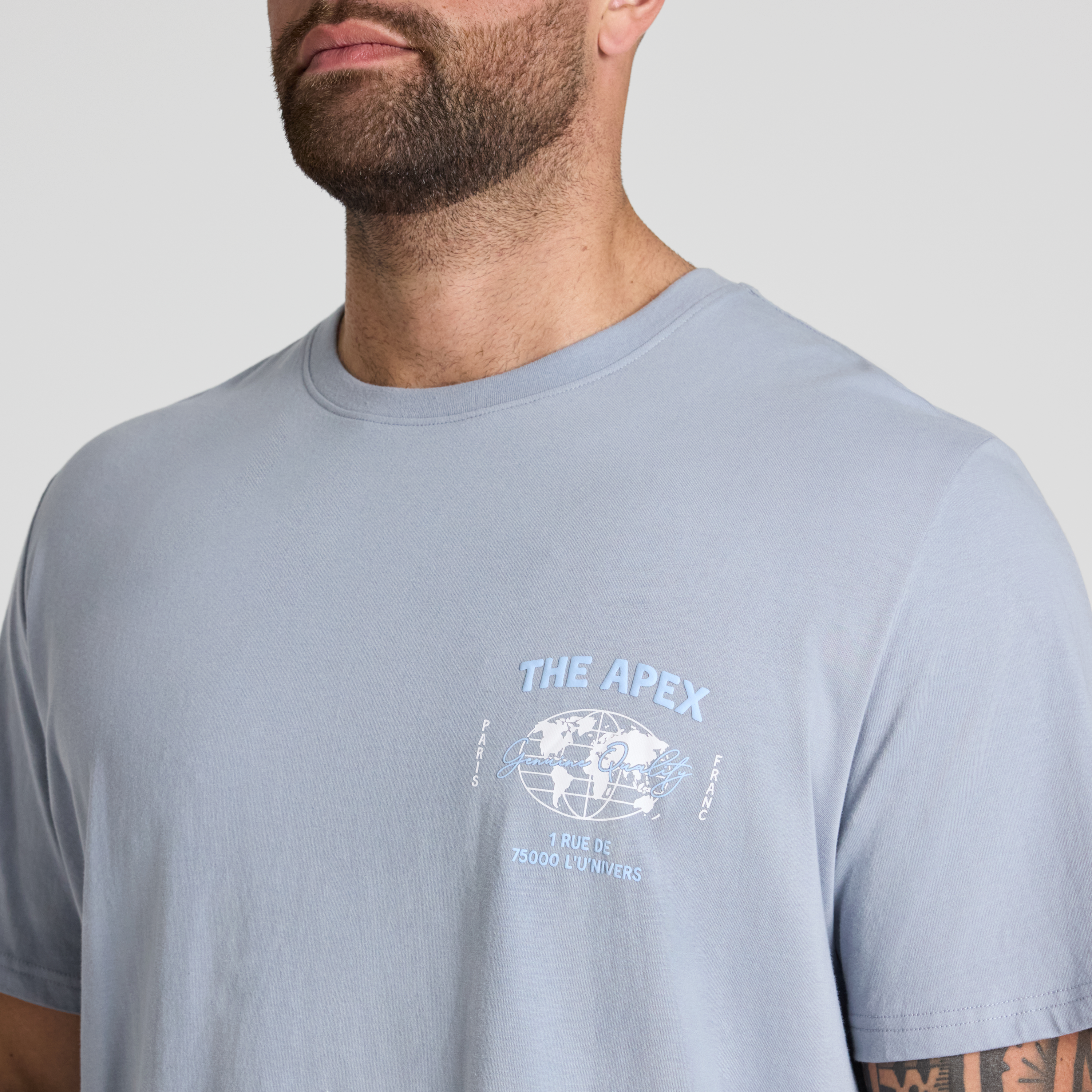 Slate Apex Longline Tee