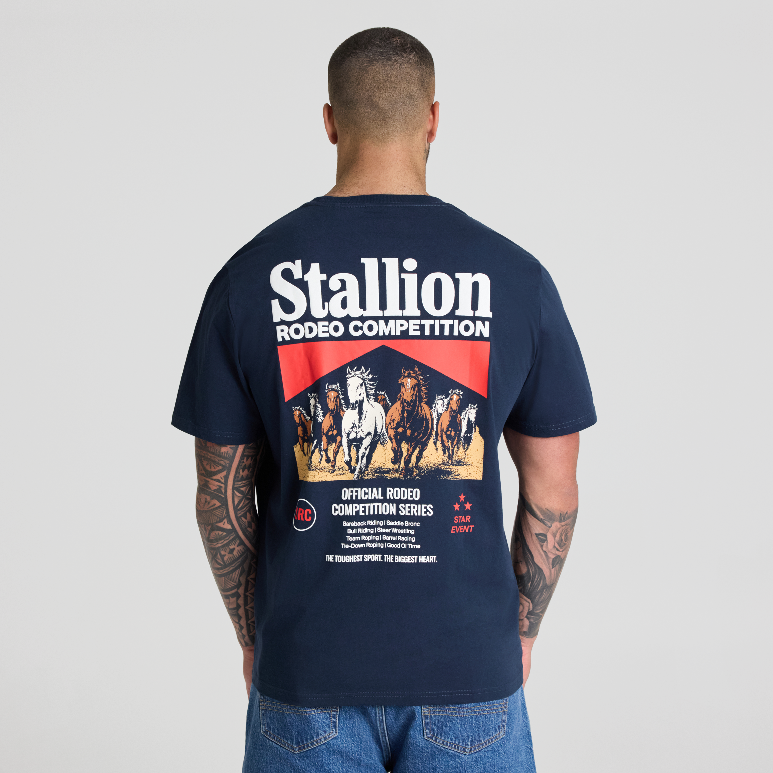 Stallion Print Tee