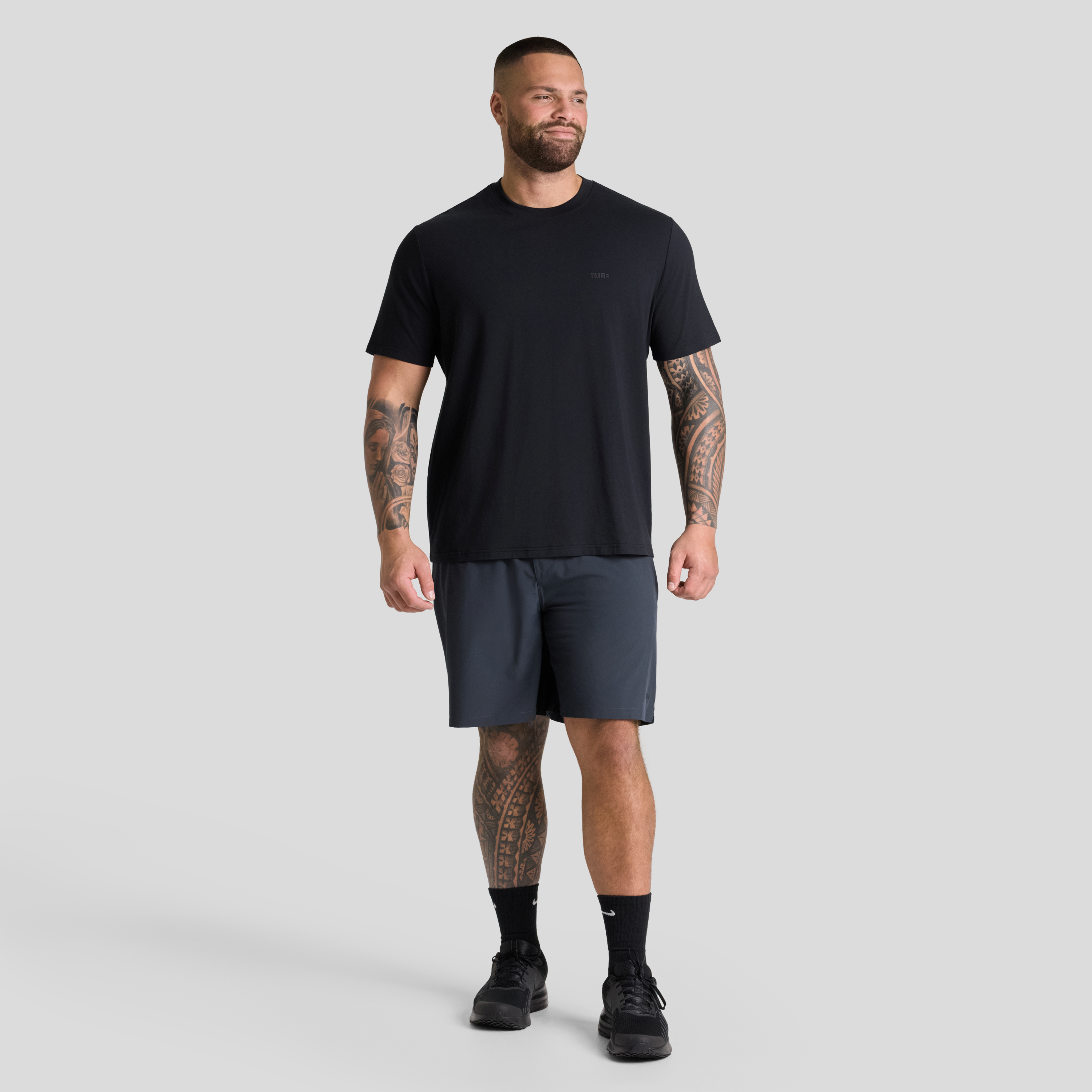 Black Tmr Active Everyday Tee