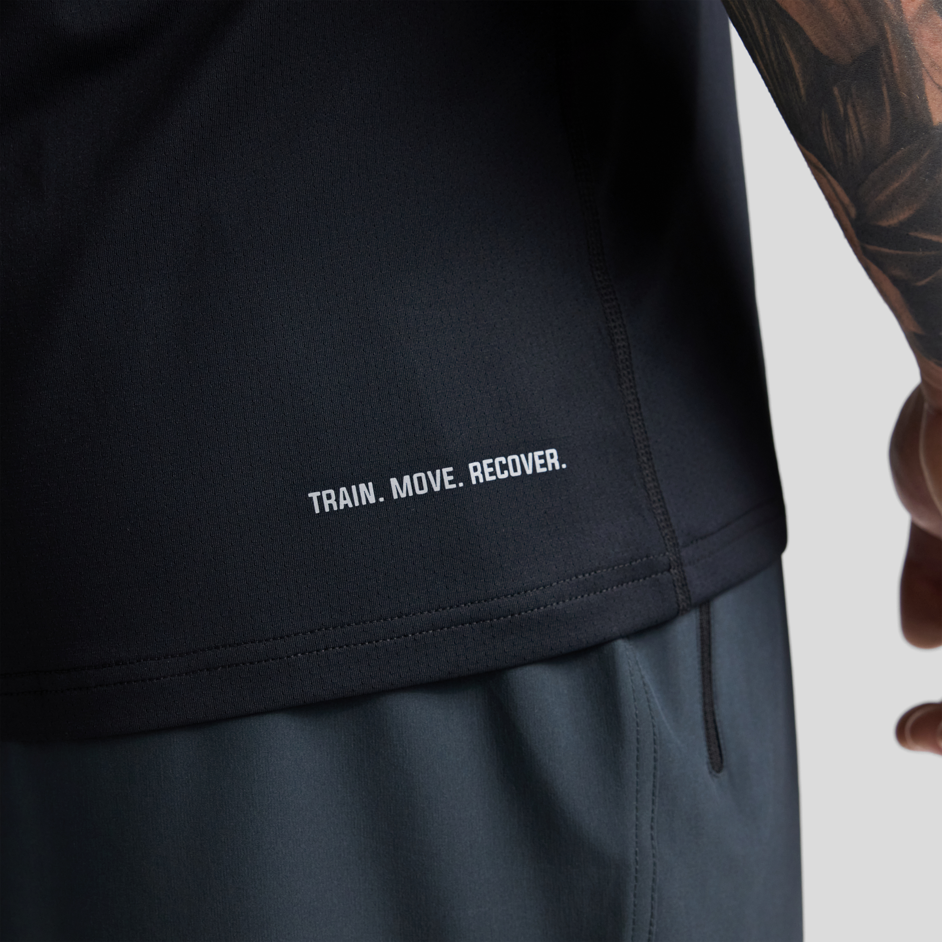Black Tmr Active Training Tee