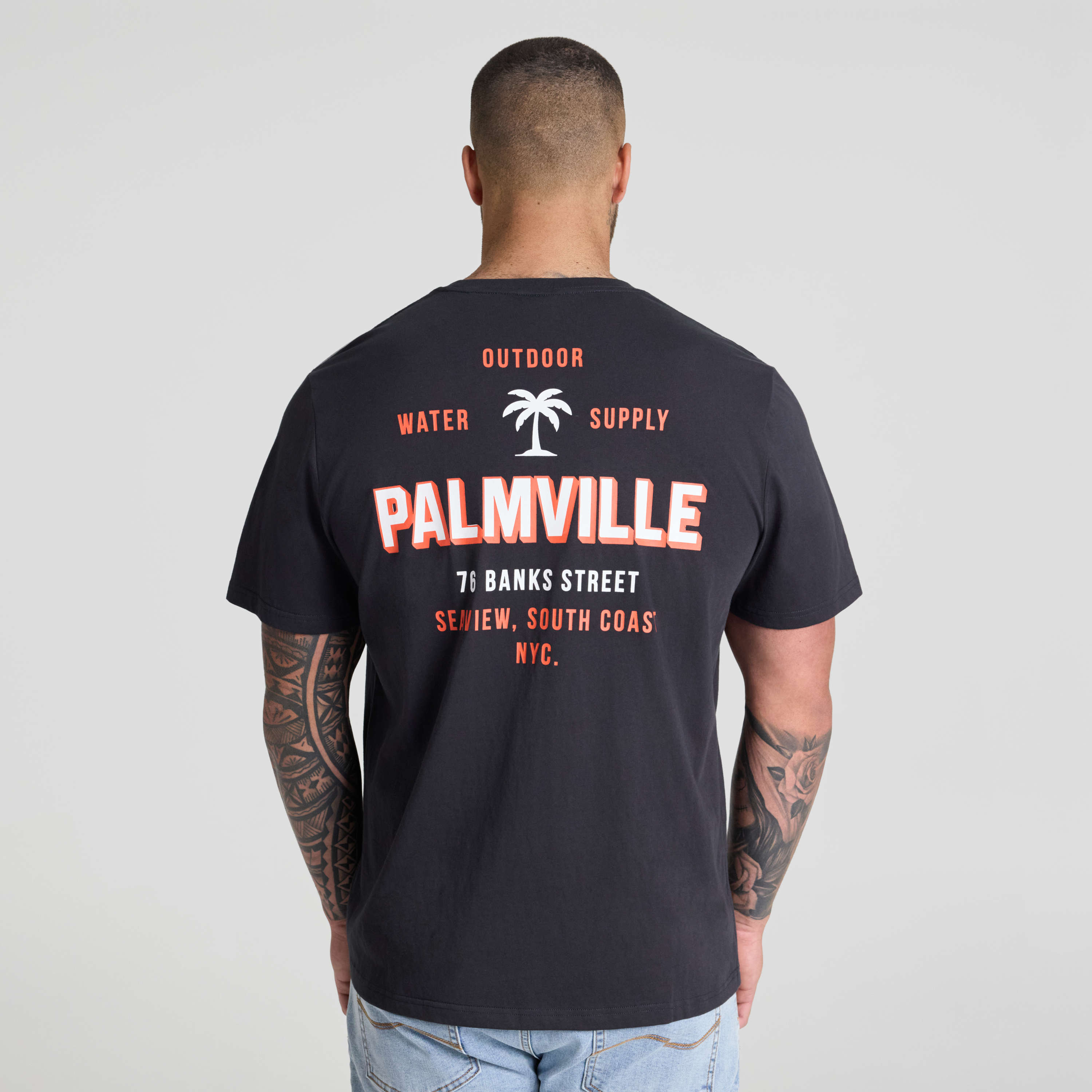 Palmville  Print Tee