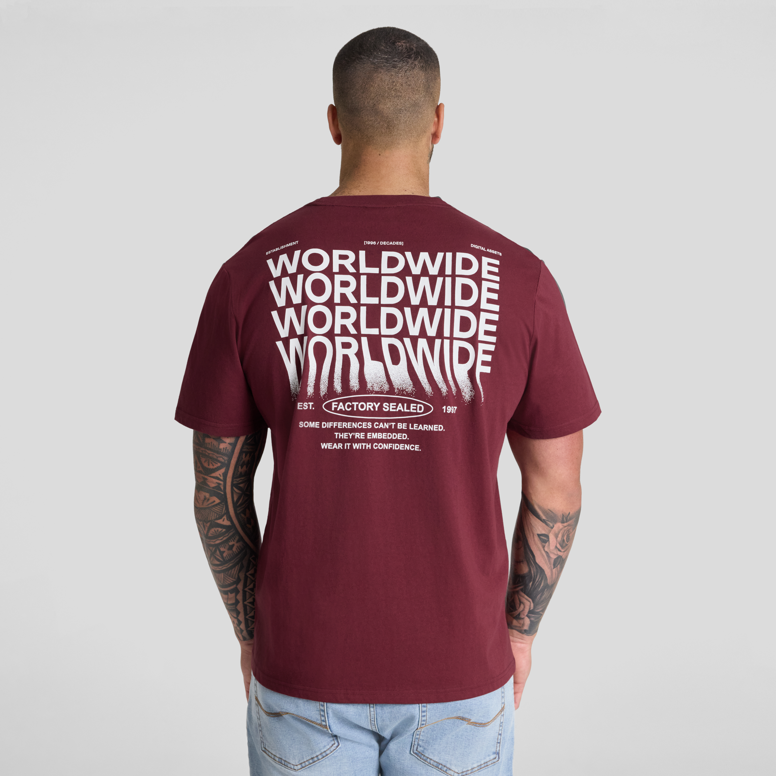 Wide World  Print Tee