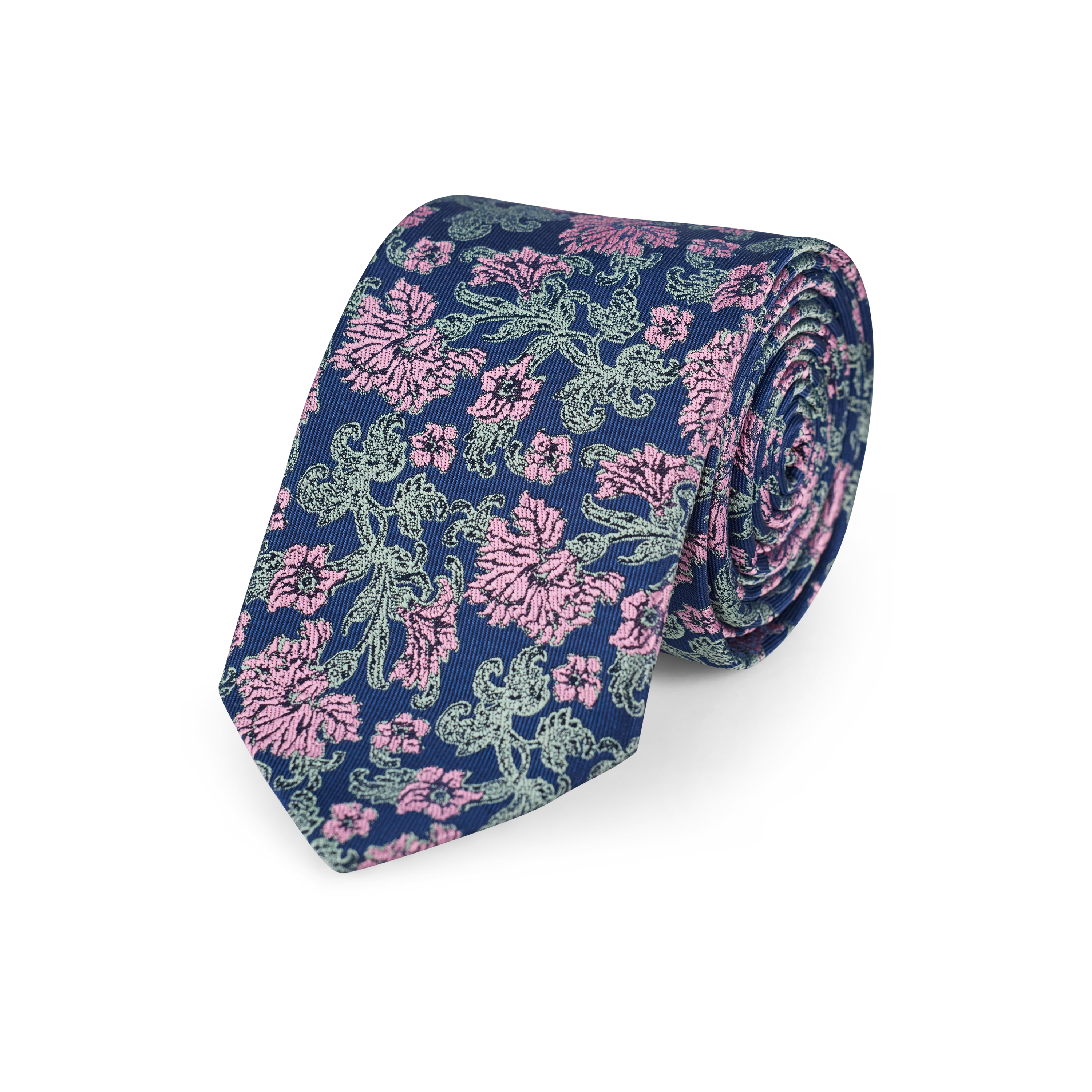 Multi Floral Jacquard Tie