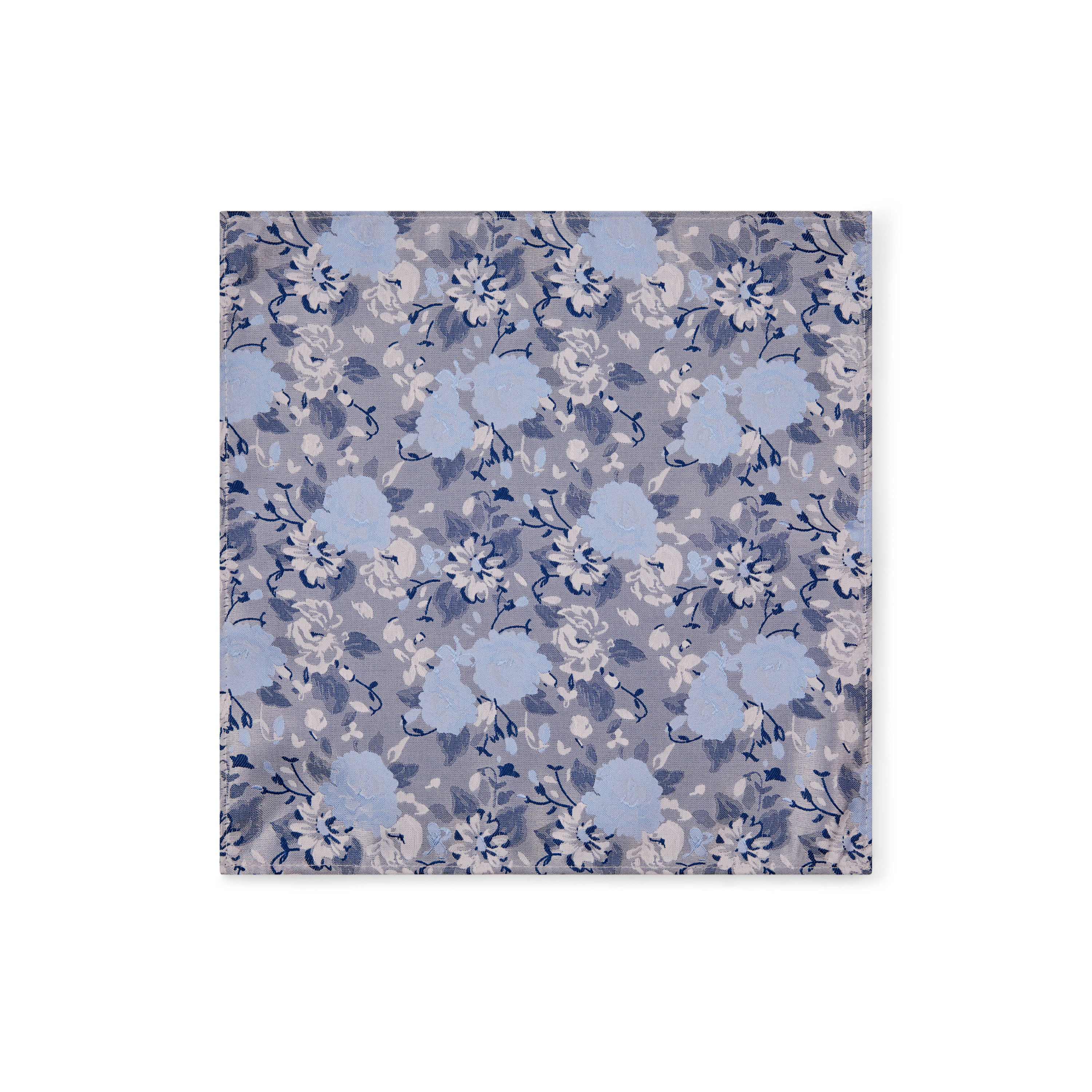 Floral Jacquard Pocket Square