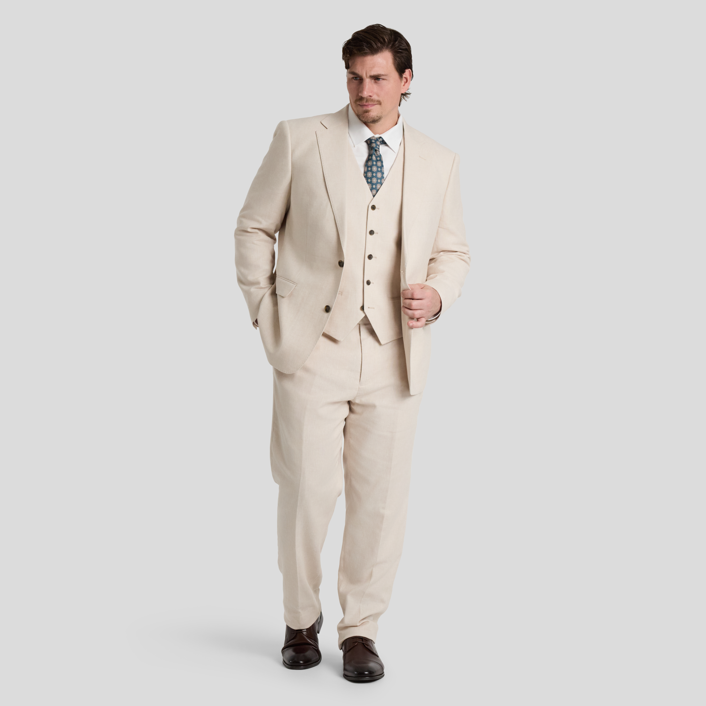 Sand Hugo Linen Blend Waistcoat