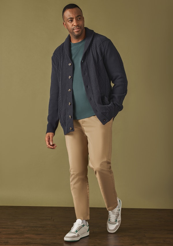 THE HARRINGTON CARDIGAN WINTER LOOK