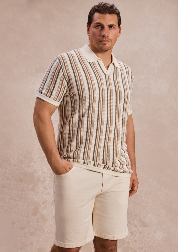 THE KNIT POLO & SHORTS WEEKEND LOOK