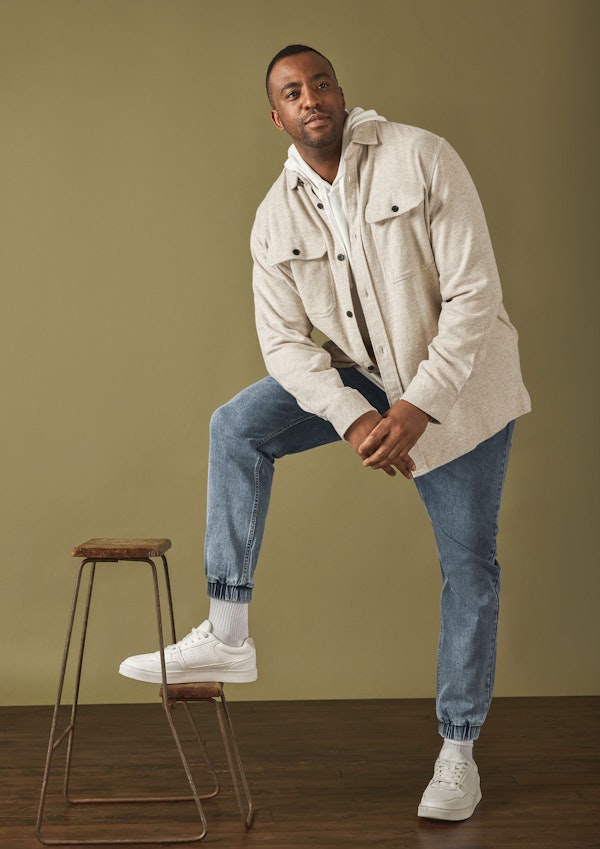 THE OVERSHIRT & DENIM WEEKEND LOOK