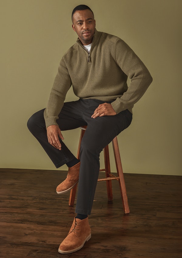 THE PATRICK SWEATER SMART CASUAL LOOK